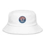 Unstructured terry cloth bucket hat