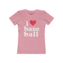 Women's I love baseball