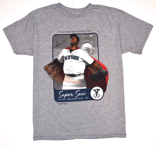  Luis Severino Shirt (Cotton, Small, Heather Gray