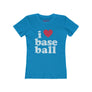 Women's I love baseball