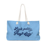 Look pretty, Play dirty Weekender Bag
