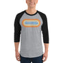 Baseball vibes 3/4 raglan