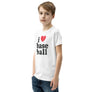 I love baseball kids t-shirt