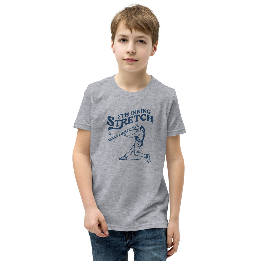 Swing for the fences kids t-shirt