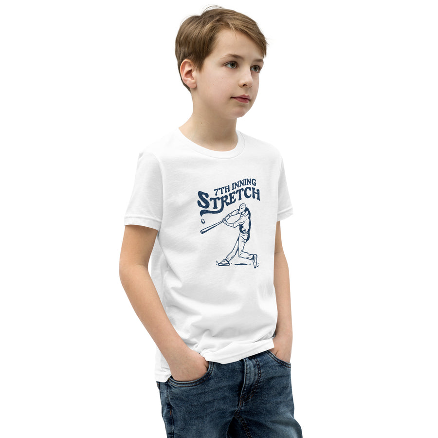 Swing for the fences kids t-shirt