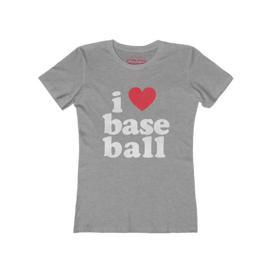 Women's I love baseball