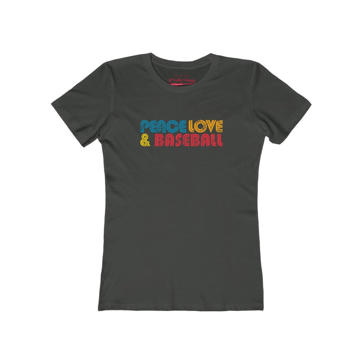 Women's peace, love t-shirt