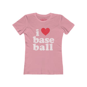 Women's I love baseball
