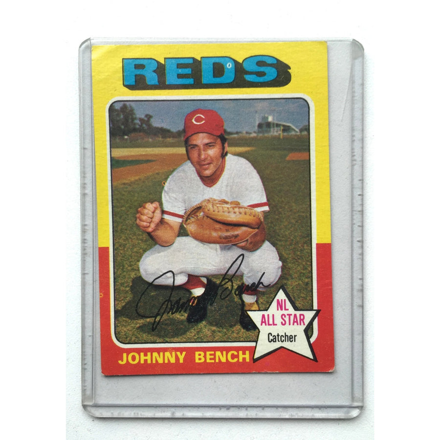 Johnny Bench Topps 1975