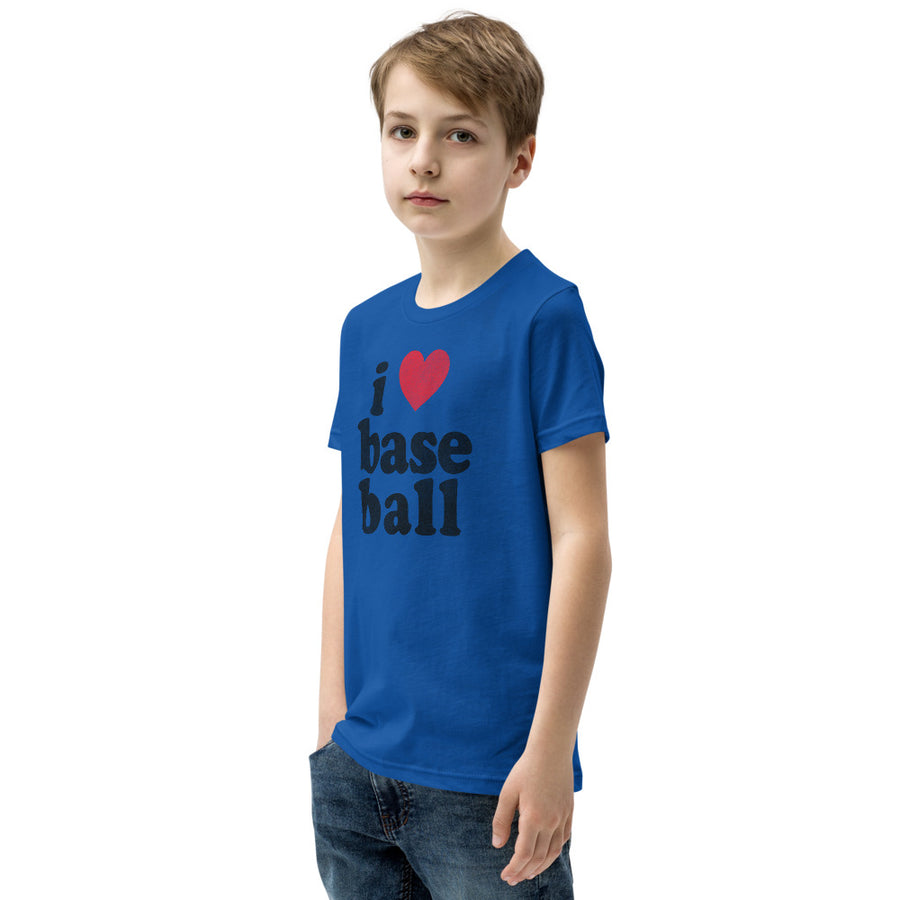 I love baseball kids t-shirt
