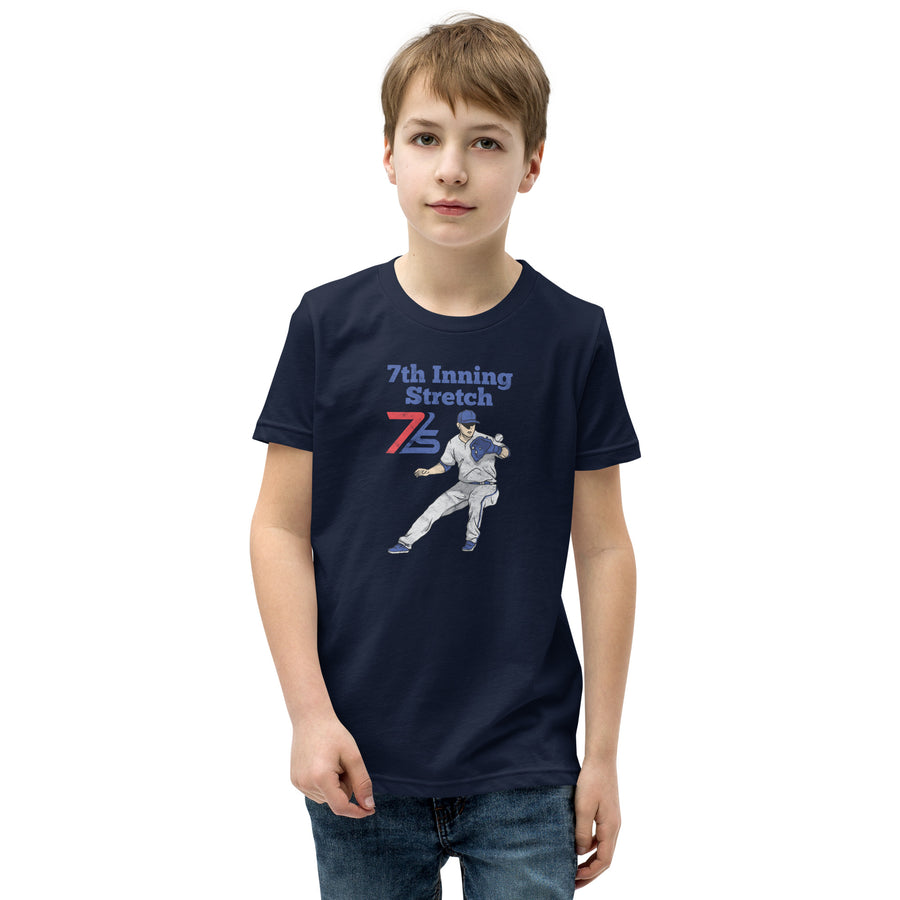Kids infielder t-shirt